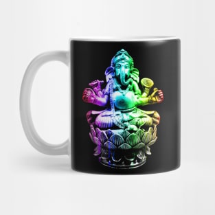 Ganesh in Rainbow Colors Mug